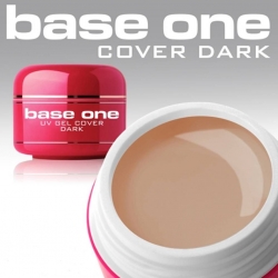 10 x 50 ml Base One UV Gel Cover DARK / OHNE LABEL