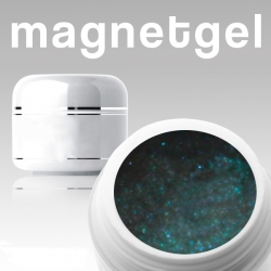 10 x 4ml Magnetgel Cool-Blue-Green *OHNE LABEL