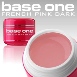 10 x 30ml Base One UV Gel DARK FRENCH PINK - ohne Label