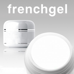 10 x 50ml French-Gel Weiß Ohne Label