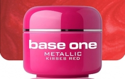 50 ml BASE ONE METALLIC-COLORGEL*KISSES RED**NR. 31