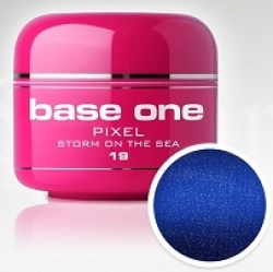 50 ml Base one Pixel sparkling neon storm on the sea **Nr. 19 *