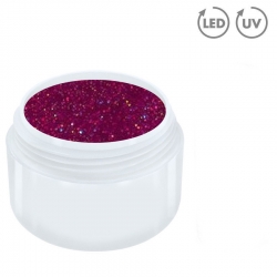10 x 4ml  Pemium Glittergel lila pink Glittergel - Ohne Label