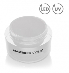 15ml Masterline UV/LED Fiberglasgel klar  Aufbaugel/ Buildergel/dickviskos/ Honigeffekt im Designertiegel