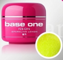 50 ml  Base one Pixel sparkling neon Lemon***