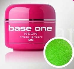 50 ml  Base one Pixel neon glitter fresh green**NR. 23