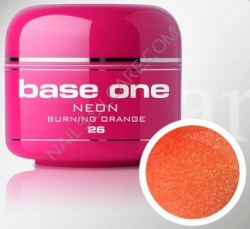 50 ml  Base one Pixel neon glitter burning orange**NR. 26