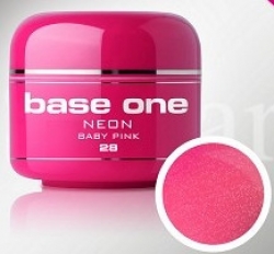 50 ml  Base one Pixel neon glitter baby pink**NR. 28