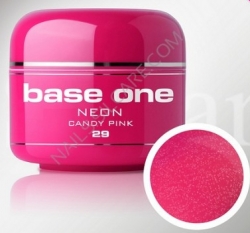50 ml  Base one Pixel neon glitter candy pink**NR. 29