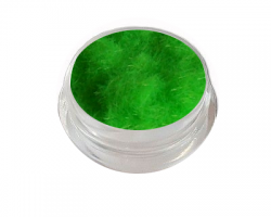 Velvet Samt Plüsch Powder neon green