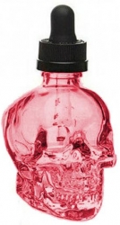 30ml Duft-Nagelöl mit Pipette crimson strawberry/ Skull-Totenkopf