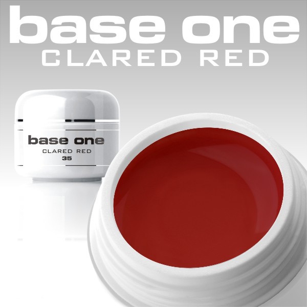 50 ml BASE ONE COLORGEL*CLARED RED