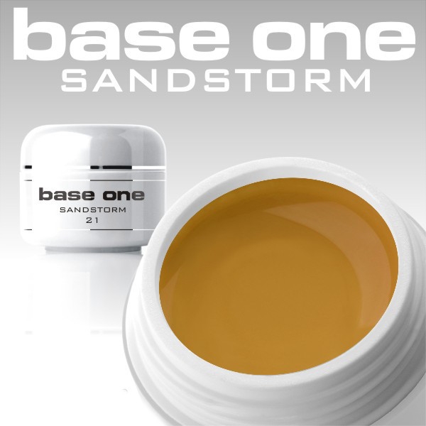 10 x 4 ml BASE ONE COLORGEL*SAND STORM*OHNE LABEL